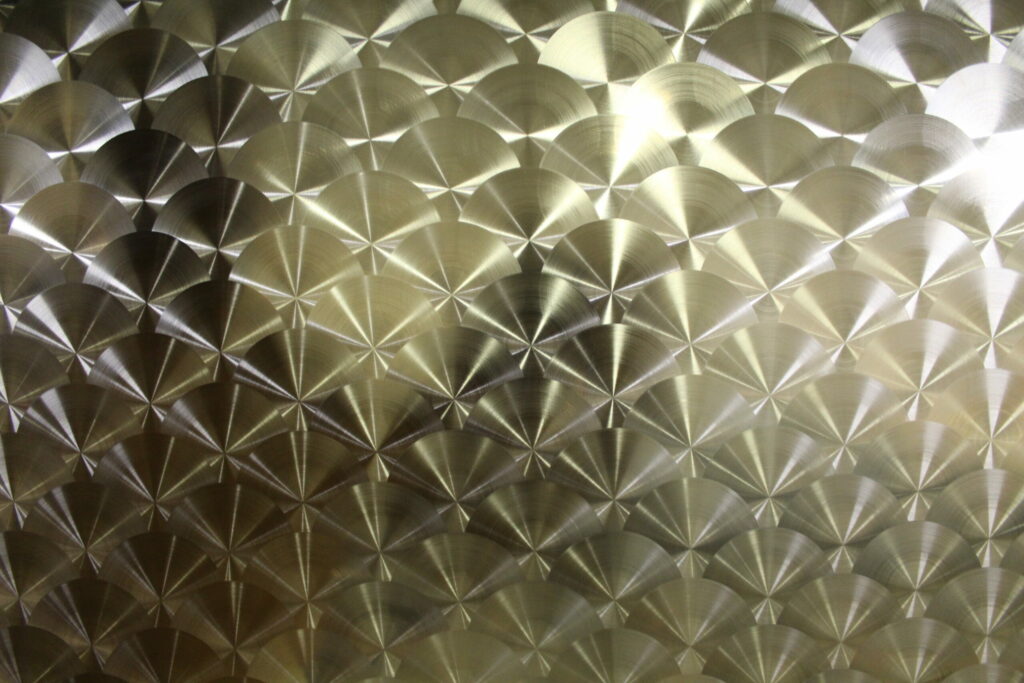 Tôle bouchonnée en Inox alimentaire 2000X1000 (8/10)