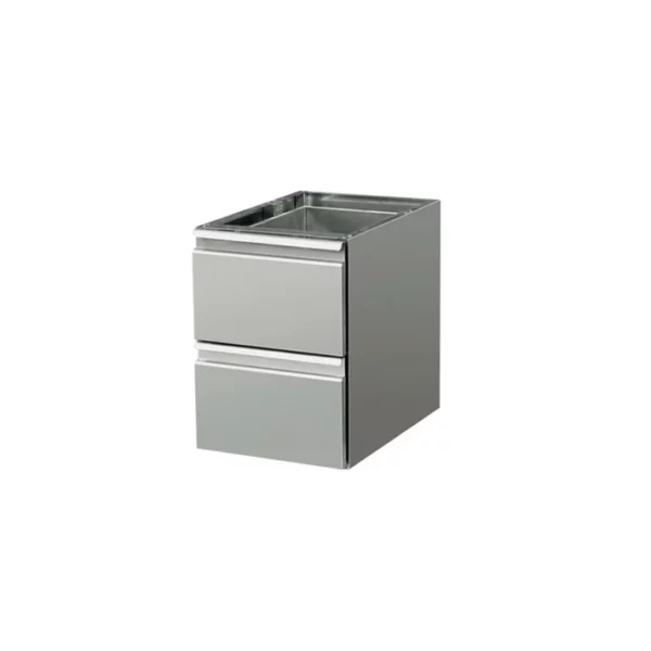 Tiroir en Inox - 2 Niveaux - Meuble Inox - CHR