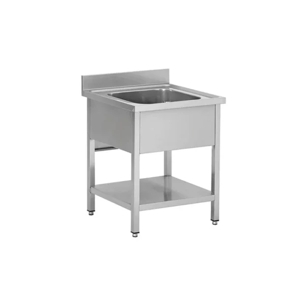 Plonge inox 1 bac