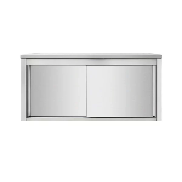 Placard Inox avec Porte Coulissante : Rangement Hygiénique et Gain de Place en Cuisine Professionnelle Une solution pratique pour optimiser l’espace Le placard inox avec porte coulissante est conçu pour offrir un rangement efficace tout en optimisant l’espace en cuisine professionnelle. Grâce à son système de portes coulissantes, il permet un accès facile au contenu sans encombrer l’environnement de travail. Fabriqué en acier inoxydable 304L, il garantit une hygiène irréprochable et une grande résistance aux contraintes du secteur alimentaire. Un design ergonomique et robuste Avec ses portes coulissantes fluides, ce placard est idéal pour les espaces restreints. Il assure un rangement organisé des ustensiles, équipements et produits tout en facilitant le nettoyage grâce à sa surface lisse et non poreuse. Disponible en plusieurs dimensions, il s’adapte aux besoins des cuisines professionnelles. Avantages du placard inox avec porte coulissante Acier inoxydable 304L : Résistant à l’humidité et aux produits d’entretien. Portes coulissantes pratiques : Accès rapide et gain de place. Hygiène optimale : Surface lisse et facile à nettoyer. Robustesse et durabilité : Conçu pour un usage intensif en restauration. Conforme aux normes alimentaires Le placard inox avec porte coulissante respecte les normes HACCP, garantissant un environnement de travail propre et sécurisé. Il est idéal pour les restaurants, laboratoires alimentaires, sandwicheries et dark kitchens. Commandez votre placard inox avec porte coulissante dès maintenant Placard Inox avec Porte Coulissante