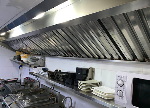 Hotte à Charbon Actif Sur Mesure - Filtres à Charbon - Cuisine Professionnelle