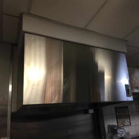 Hotte Carrée en Inox Alimentaire - Cuisine Professionnelle