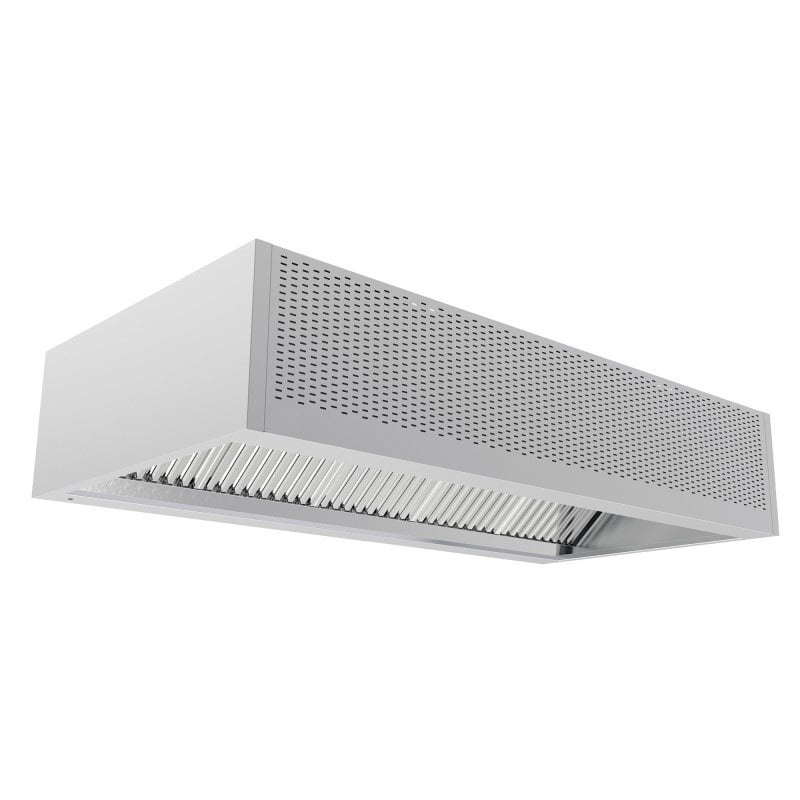 Hotte Double Flux Professionnelle Restaurant - Equipement Professionnel CHR