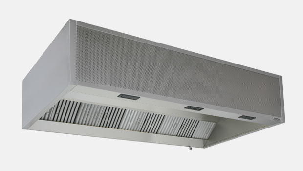Hotte Triple Flux en Acier Inoxydable Alimentaire Sur Mesure - Cuisine Professionnelle